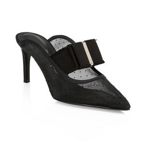 salvatore ferragamo Zelda Pois Mesh Mules
